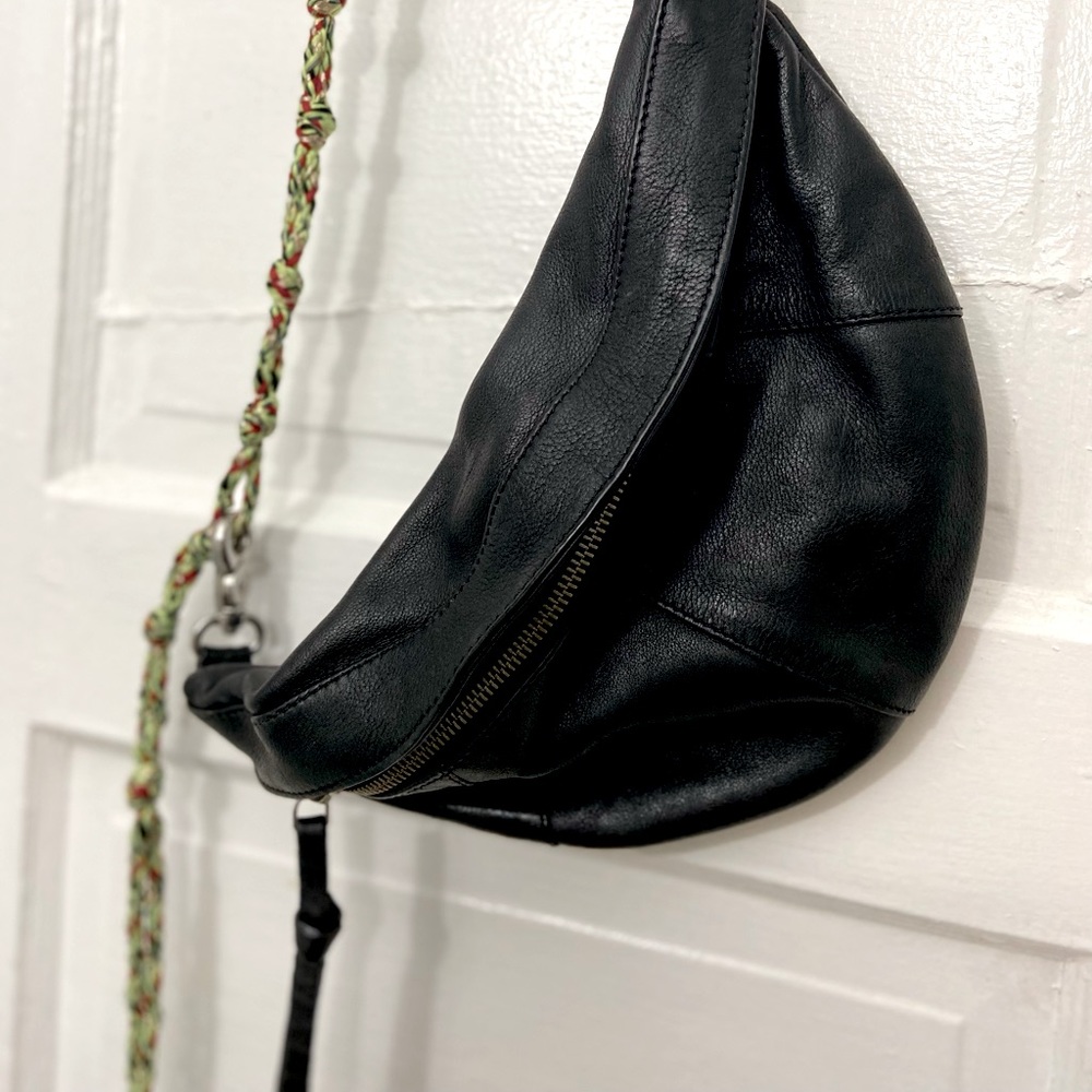 Free People Shoulder Bag with Braided Rope Strap